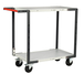 Servante 2 plateaux mélaminé 850x500 mm roues CC 250 kg - FIMM - 884721112