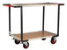 Servante 2 plateaux médium double poignées roues CC 400 kg - FIMM - 884721236