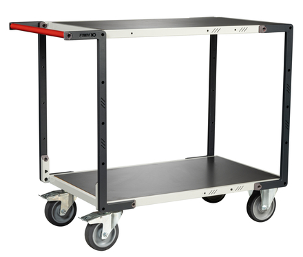 Servante Flat-Pack 2 plateaux 850x500 mm 400 kg - FIMM - 884721342