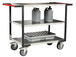 Servante Flat-Pack 3 plateaux tôle 850x500 mm 400 kg - FIMM - 884721347