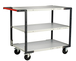 Servante 3 plateaux mélaminé 1000x600 mm roues CC 250 kg - FIMM - 884722114