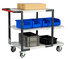 Servante 3 plateaux mélaminé roues TPE 250 kg - FIMM - 884722125