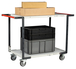 Servante 2 plateaux mélaminé double poignées + roues TPE 250 kg - FIMM - 884722126