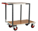 Servante 2 plateaux médium + roues CC 400 kg - FIMM - 884722231