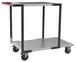 Servante 2 plateaux tôle + roues CC 250 kg - FIMM - 884722311
