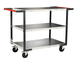 Servante Flat-Pack 3 plateaux tôle 1000x600 mm 250 kg - FIMM - 884722317