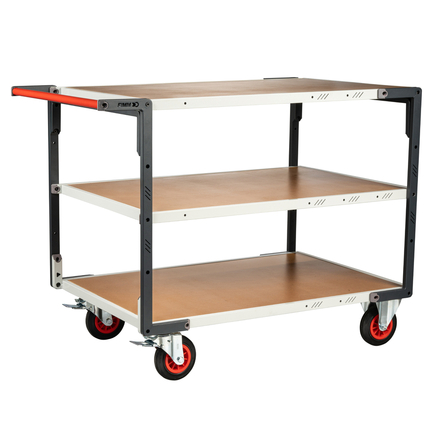 Servante Flat-Pack 3 plateaux 1200x800 mm 400 kg - FIMM - 884732234