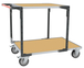 Servante 2 plateaux médium + roues TPE 400 kg - FIMM - 884732241