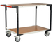 Servante 2 plateaux médium 1200x800 mm roues TPE 400 kg - FIMM - 884732242