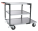 Servante Flat-Pack 3 plateaux tôle charge 400 kg - FIMM - 884732333