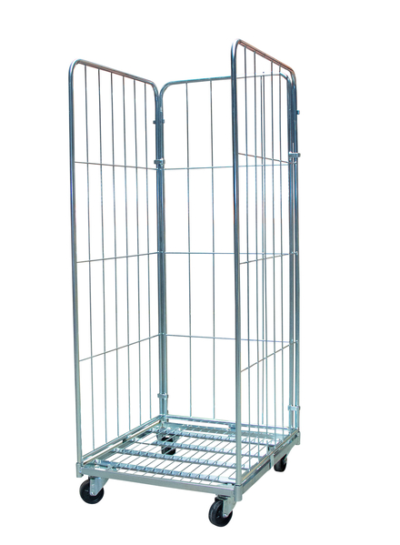 Roll conteneur 3 ridelles 720 x 800 x 1800 mm CU 400 kg FIMM - 885006617