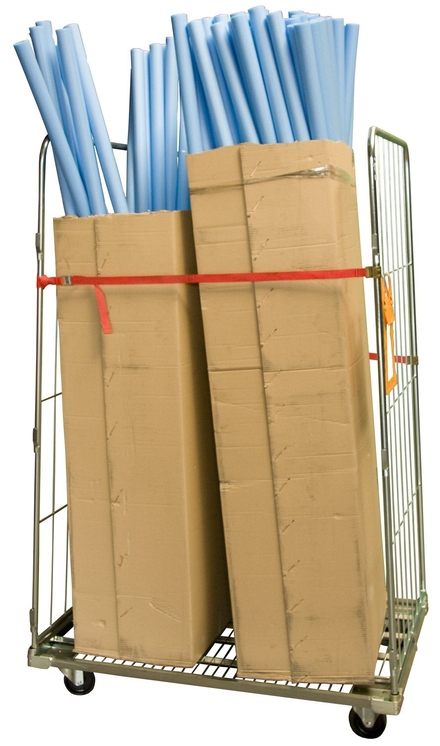 Roll conteneur 2 côtés+sangle 1200 x 800 x 1800 mm CU 400 kg FIMM - 885006619