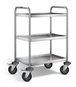 Servante 120 kg inox 304 L 3 plateaux 600x400 mm FIMM - 885006696