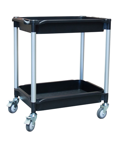 Desserte 180kg 2 plateaux bacs 645x410 mm plastique FIMM - 885007662