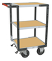 Servante montée 3 plateaux 550x500 mm charge 400 kg - FIMM - 886720232
