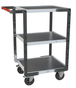 Servante montée 3 plateaux tôle 550x500 mm roues CC 250 kg - FIMM - 886720312