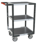 Servante montée 3 plateaux tôle 550x500 mm charge 250 kg - FIMM - 886720322