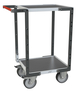 Servante montée 2 plateaux tôle 550x500 mm charge 400 kg - FIMM - 886720341
