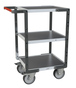 Servante montée 3 plateaux tôle 550x500 mm charge 400 kg - FIMM - 886720342