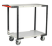 Servante montée 2 plateaux mélaminé 850x500 mm roues TPE 250 kg - FIMM - 886721122
