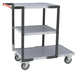 Servante montée 3 plateaux mélaminé + roues TPE 250 kg - FIMM - 886721123