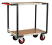 Servante montée 2 plateaux médium 850x500 mm roues CC 400 kg - FIMM - 886721232