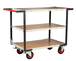 Servante montée 3 plateaux médium double poignées 850x500 mm roues CC 400 kg - FIMM - 886721237