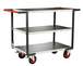 Servante montée 3 plateaux tôle galva 850x500 mm charge 400 kg - FIMM - 886721337