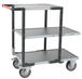 Servante montée 3 plateaux tôle galva + roues TPE 400 kg - FIMM - 886721345