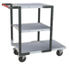 Servante montée 3 plateaux mélaminé + roues CC 250 kg - FIMM - 886722113