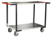 Servante montée 2 plateaux tôle galva double poignées 1000x600 mm roues TPE 250 kg - FIMM - 886722326