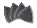 Set de feuilles abrasives perforées zircon 130mm FEIN - 35222952100