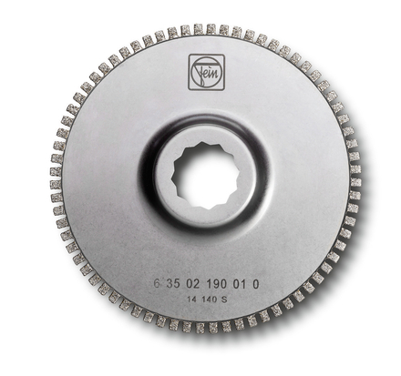 Lame à concrétion diamant circulaire avec denture ouverte Ø105x1.2mm FEIN - 63502190010