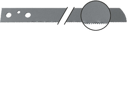 Lame droite - HSS - L400mm - dents 1.6mm FEIN - 63503064005