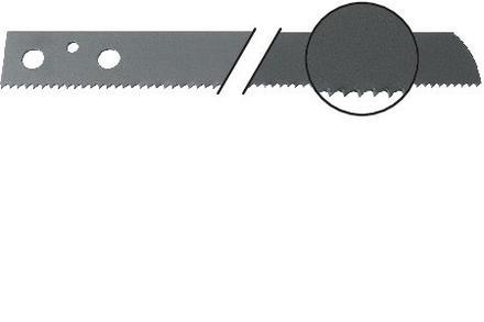 Lame droite - HSS - L400mm - dents 3.2mm FEIN - 63503068004