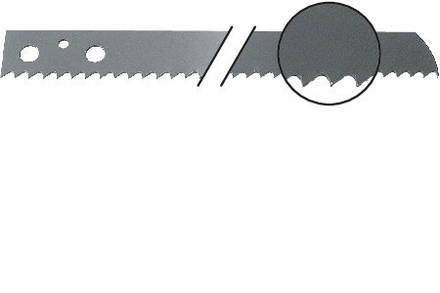 Lame droite - L300mm - dents 6.3mm FEIN - 63503071009