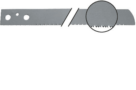 Lame de scie HD - HSS - L530mm - dents 2.1mm FEIN - 63503100006