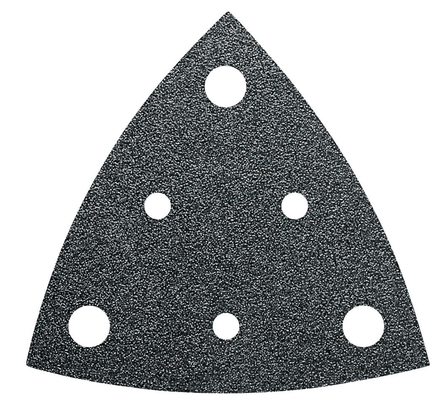 Feuille abrasive triangulaire perforée - Grain 180 - Pack de 5 FEIN - 63717114047