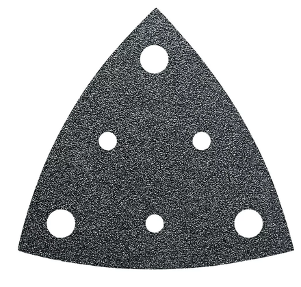 Feuille abrasive triangulaire perforée zircon 80mm - Grain 40 - Pack de 35 FEIN - 63717236010