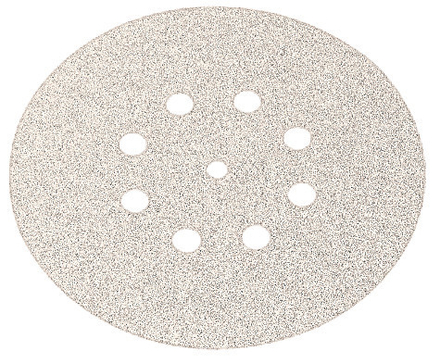 Feuille abrasive perforée Ø150mm avec velcro - Grain 150 - Pack de 50 FEIN - 63728012018