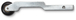 Bras de ponçage à moyeu déporté pour bande 3-6mm de large FEIN - 63810026010