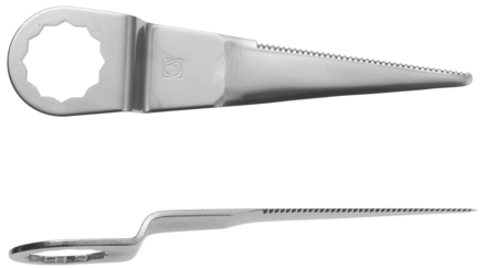 Couteau droit denté en forme de Z 60mm - Pack de 2 FEIN - 63903081013