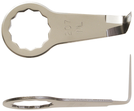 Couteau incurvé denté en forme de L 25.4mm - Pack de 2 FEIN - 63903207012
