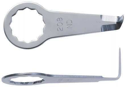 Couteau incurvé denté en forme de L 19mm - Pack de 2 FEIN - 63903208010