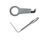 Couteau incurvé denté en forme de L 38mm - Pack de 2 FEIN - 63903209014