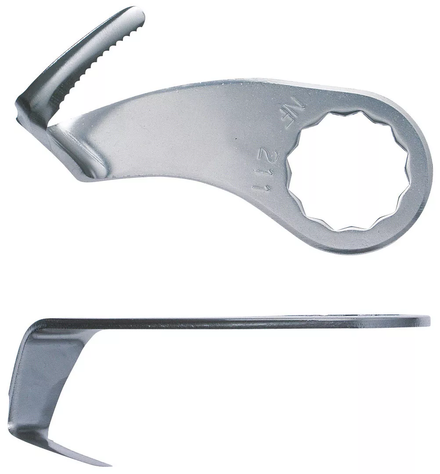 Couteau incurvé renforcé dentelée en forme de U 19mm - Pack de 2 FEIN - 63903210016