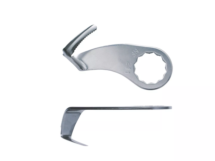 Couteau incurvé renforcé dentelée en forme de U 25.5mm - Pack de 2 FEIN - 63903211015