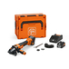 Meuleuse d'angle compacte CCG 18-125-12 PD-SEC AS Set 2 x 8Ah - FEIN - 71222062000