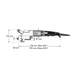 Scies alternatives pour tubes jusqu'à 440 mm. AStxe 649-1 FEIN - 72342300230