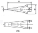 DENT PENETRANTE RENFORCEE FEURST FK9PRR - 000657NE00